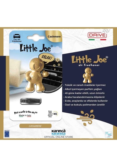 Little Joe Thums Up Cashmere Kalorifere Geçme Oto Kokusu Kaşmir