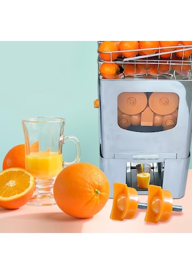 Xurunkeji Xc-2000e Elektrikli Portakal Sıkacağı Yedek Parça Bıçak Değişimi, Portakal Suyu Sıkacağı Yedek Parça Vidaları Turuncu