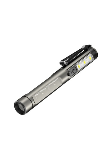 Symbee Yüksek Kaliteli Çift Işık Kaynağı Şarj Edilebilir Mini El Feneri, Diş Hekimi Ve Hemşireler İçin Muayene Işığı 005 Beyaz Kutulu Çok Renkli