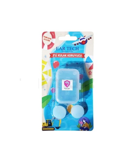 Ear Tech Kulak Tıkacı Silikon 2'li