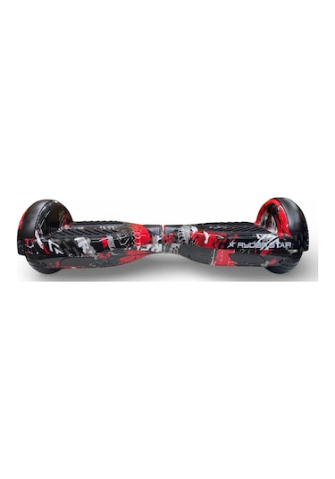 Elektrikli Kaykay Hoverboard Bluetooth Hoparlörlü RS-S5 Red Extreme Grafiti