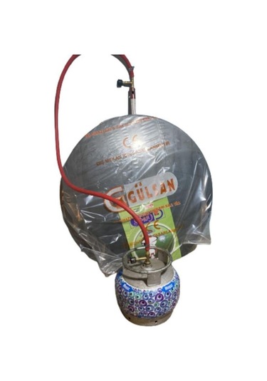 Tüplü Sac Ekmek Sacı Katmer Sacı 55 Cm Hortum Vana Setli