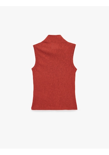 Koton Dik Yaka Kolsuz Body Kiremit 6sak10320ek Çok Renkli