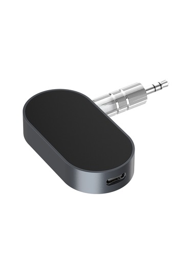 Cbtx Br10 Araç Bluetooth 5.0 Adaptörü 3.5mm Aux Ses Müzik Kablosuz Alıcı Eller Serbest Çağrı Adaptörü