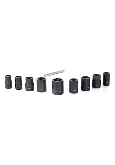 Worldforce Hasarlı Somun Sökme Lokma Seti 3/8" 10 Parça
