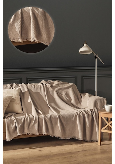 Merlin Koltuk Örtüsü 170 x 200 Bej