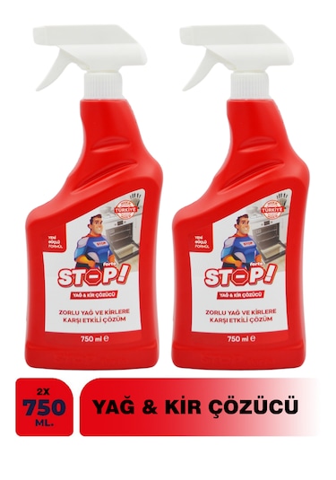 Stop Forte 2'li Yağ Kir Çözücü