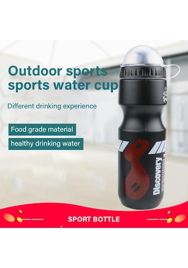 1 Adet Dağ Bisikleti Plastik Su Şişesi Yuvarlak Ada Su Şişesi Bisiklet Spor Su Bardağı Spor Su Şişesi Wbl