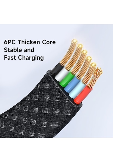 Moly Mcdodo Ca-4470 1.2m Pd 100w Ritim Serisi Işık Ekranı C Tip-c Veri Kablosu