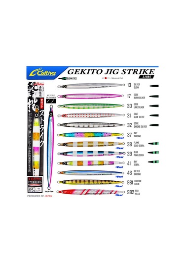 Cultiva 31985 Gekıto Jıg Strıke 14cm 65 Gr