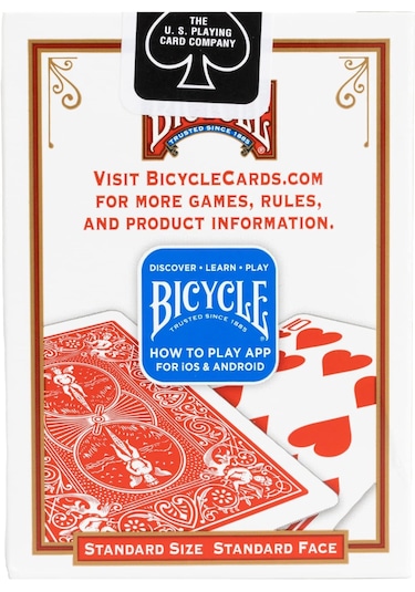 Bicycle Standard Oyun Kartı Kırmızı Deste
