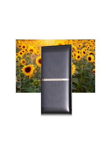Dofolink 0.3w 0.5v Çok Amaçlı Güneş Paneli - 65x35mm Polikristal Silisyum, Işık Ve Elektronik Cihazları Şarj Et, Ip65 Su Geçirmez 1 Adet
