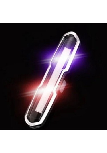 Forte Gt 6017-3 Bisiklet Yüksek Güç Cob Ön Far Usb Şarjlı Siyah