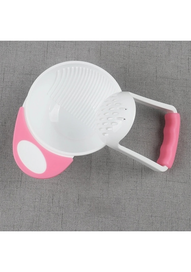 Bebek Ek Gıda Öğütme Kabı Bebek Manuel Öğütücü Çocuk Meyve