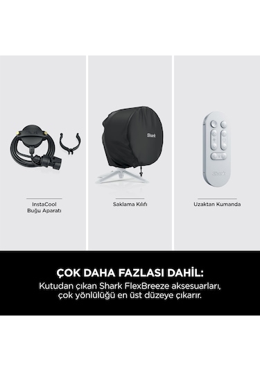 Shark FlexBreeze Portatif Fan