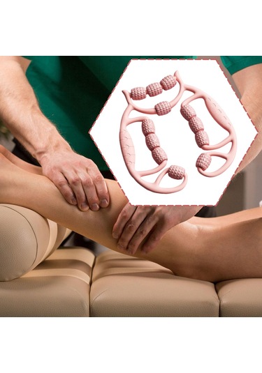 Suntek Bacak Masaj Aleti Hediyesi Derin Doku Masajı Egzersizi Pembe