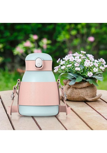 Suntek Spor Yetişkin Çocuklar Için Pipetli Vakum Yalıtım Mavi