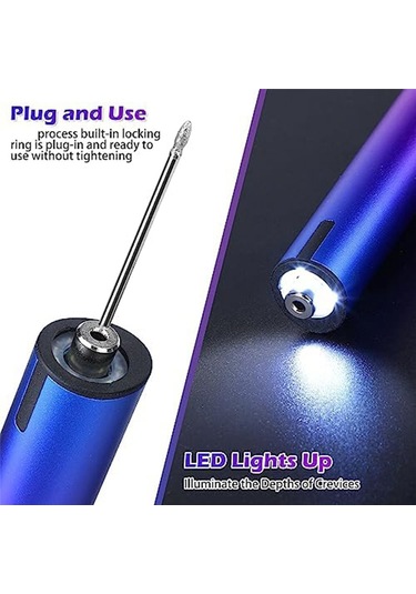 Elektrikli Gravür Kalem Seti, 36 Uçlu, Cam Oymacılığı İçin Kendin Yap Kalem