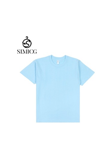 Yeni Japon Ağır Pamuklu Kısa Kollu Gök Mavisi Gök Mavisi