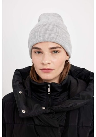 Defacto Kadın Kışlık Bere R7545az24wngr100 Gri
