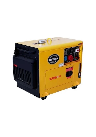 Kama Kdk 7500 Sc Otomatik Monofaze 7 Kva Kabinli Dizel Jeneratör