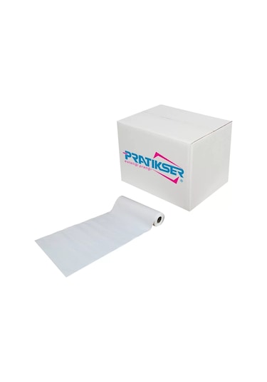 Pratikser Tek Kullanımlık Masa Örtüsü Baskısız - 100x120cm - 10Ad/Rulo - Koli