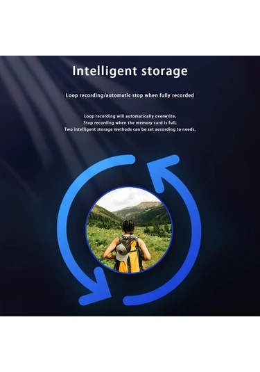 Dashanshop 1080p Mini Güvenlik Kamerası Gece Görüşü Hareket Algılama Mikrofonlu Şarj Edilebilir Aksiyon Kamera