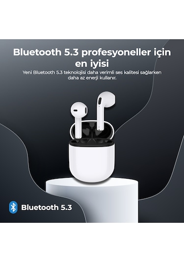 Bix Soundcraft TW2 Bluetooth 5.3 Kablosuz Kulak İçi Kulaklık