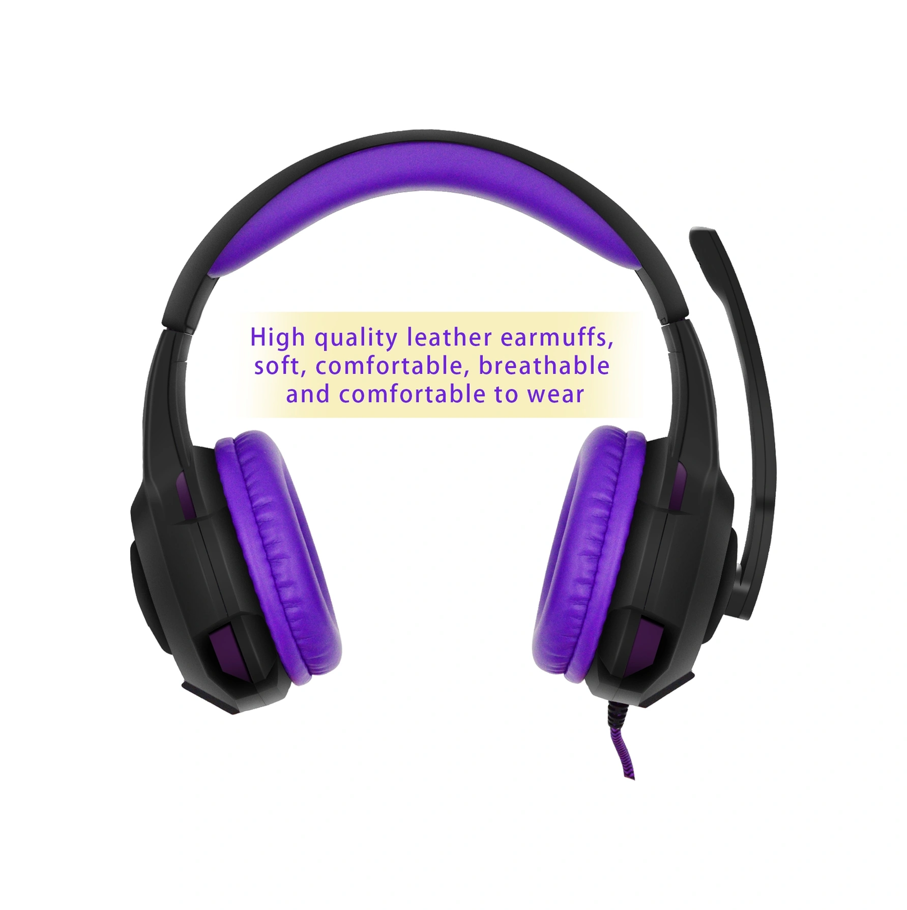 Sones Sades Ah-68 3,5 Mm Fişli Kablolu E-spor Oyun Kulaklığı, Geri Çekilebilir Mikrofon, Kablo Uzunluğu: 2 M