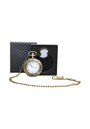 Büro Ev Ofis Hediyesi İçin Kutulu Antik Modern Figür Köstekli Saat