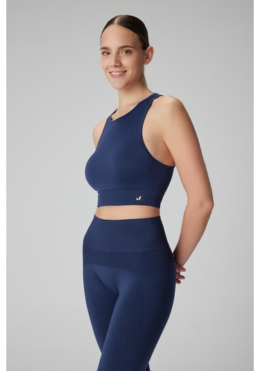 Jerf Vella Racerback Konfor Sport Bra Lacivert 001