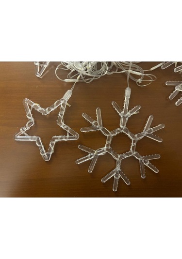 Led Işık - Kar Tanesi Renkli