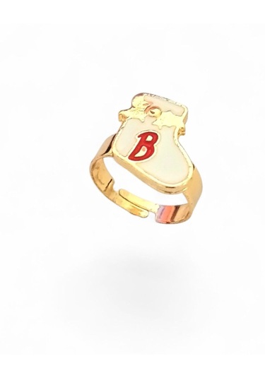 Yılbaşı Figürlü Eklem Yüzük 0488 Altın