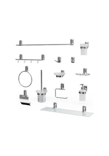 Lemer Banyonuz Veya Mutfağınız İçin Duvar Montajlı Sıvı Sabunluk 102575840 Krom