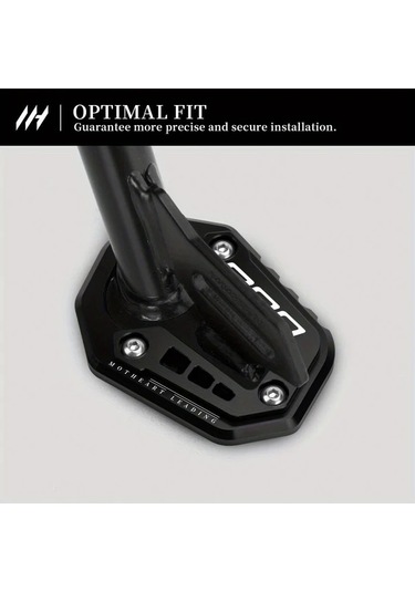 Xuweiwei Bmx F900r F900xr İçin Blue Motorcycle Stand Genişletici Taban Pedi Dayanıklı Alüminyum