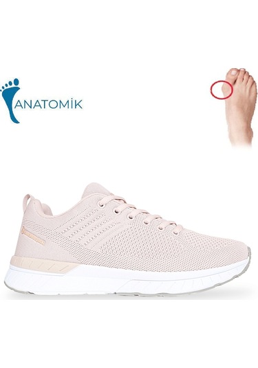 1824-manaus Anatomik Tabanlı Unisex Sneakers Ayakkabı Pudra Çok Renkli