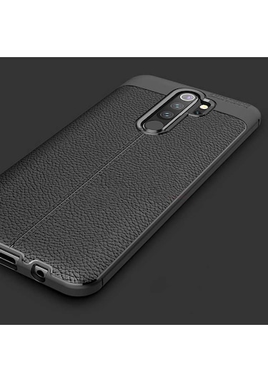 Xiaomi Redmi Note 8 Pro Kilif Deri Tarzi Niss Silikon Case 389472455