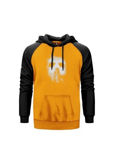 Friday The 13Th Sarı Reglan Kol Unisex Sweatshirt Hoodie Sarı