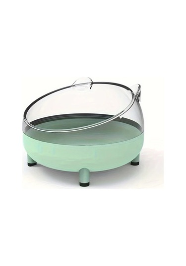 Willowhaven Yeşil Çift Fonksiyonlu Hamster Banyo Tuvalet Şeffaf Kolay Temiz Pp