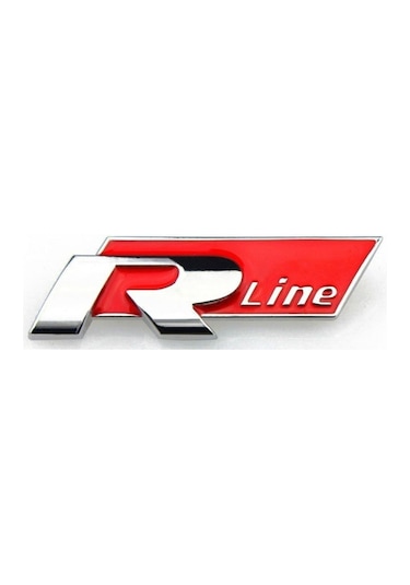 R-Line Yapıştırmalı Logo-Kırmızı / Yacı148 (537578874)