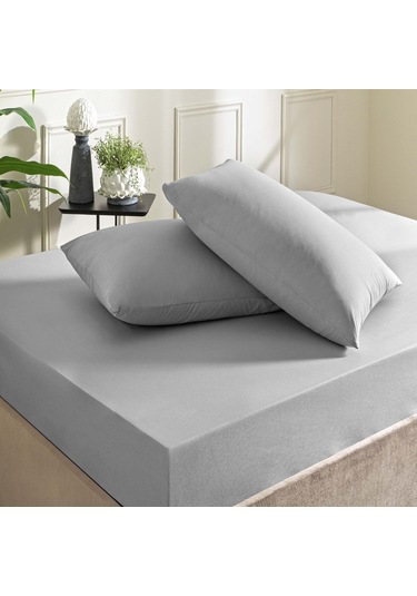 Taç Color Dreams Ranforce Tek Kişilik Çarşaf Seti Antrasit 000000001000047328