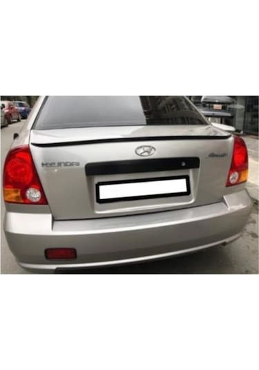 Spoiler Hyundai Admire Bagaj Üzeri Çıta Spoiler Pianoblack Parlak Siyah Çift Taraflı Bantlı 115 Cm