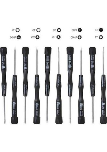 Fastbuy 10 Adet Bst-8800c Onarım Aleti, Hassas Tornavida Seti, Yedek Parça, Profesyonel Aksesuar Seti