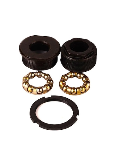 Bisiklet Orta Yatak + Mil Komple Set Siyah