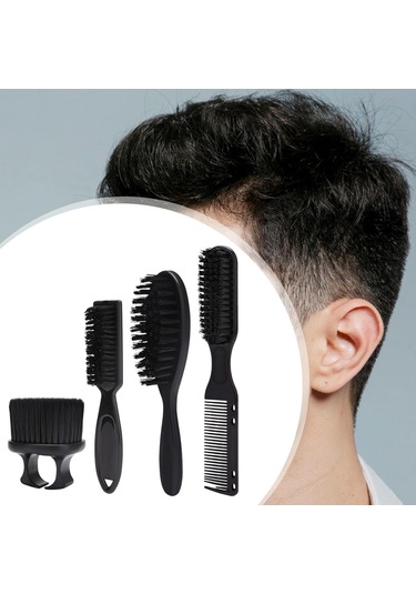 Homyl Berber Fırçası Ve Tarak Seti, Hafif, Yeniden