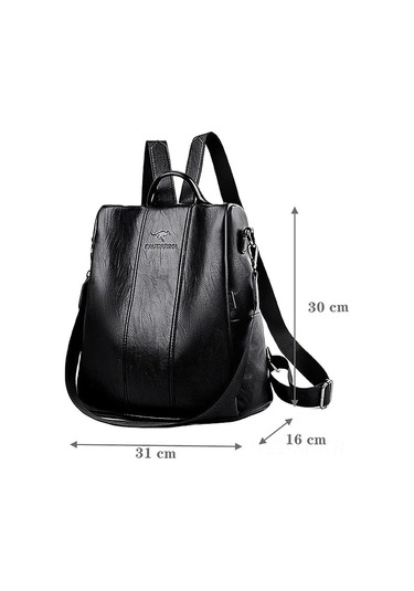 Xiyyadms Kadınlar İçin Çok Amaçlı Şık Pu Sırt Çantası, Modaya Uygun Ve Pratik Taşıma Çözümü Çok Renkli