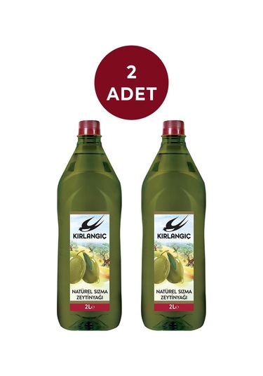 Kırlangıç Naturel Sızma Zeytinyağı 2 x 2 L