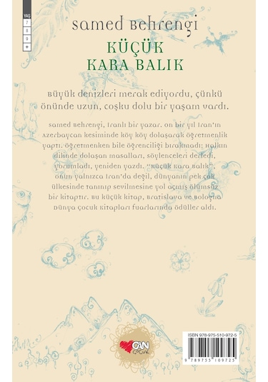 Küçük Kara Balık - Samed Behrengi - Can Çocuk Yayınları