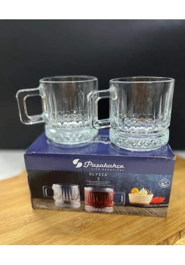 Paşabahçe Elysia 2 Li Kulplu Bardak 55422