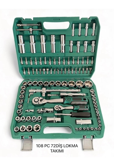 Melzohome 108 Pc 72 Diş Lokmaa Takımı